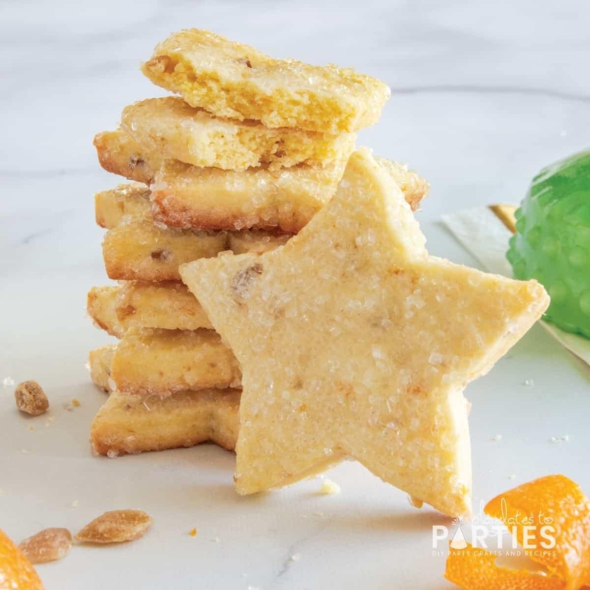 Days Of Christmas Ginger Shortbread Cookies Days Of Christmas Ginger Shortbread Cookies