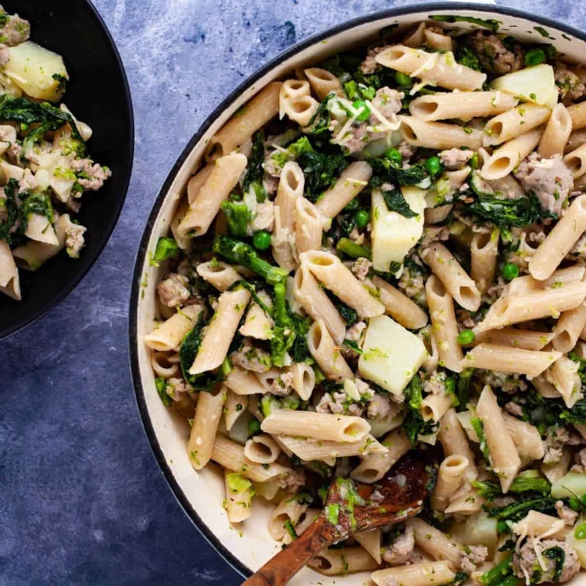Easiest Ever Sausage Broccoli Rabe Pasta