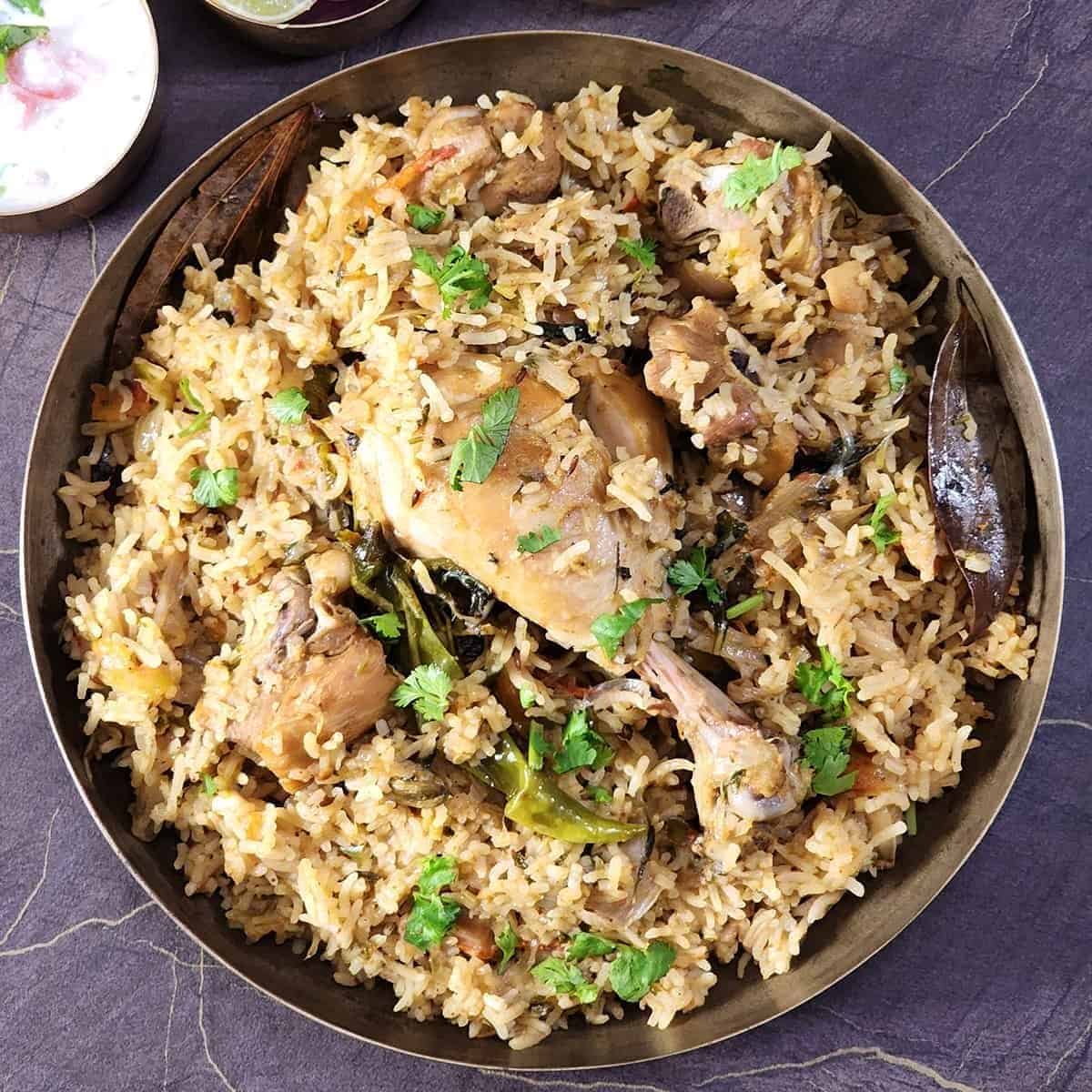 Easy Chicken Pulao One Pot Pilaf