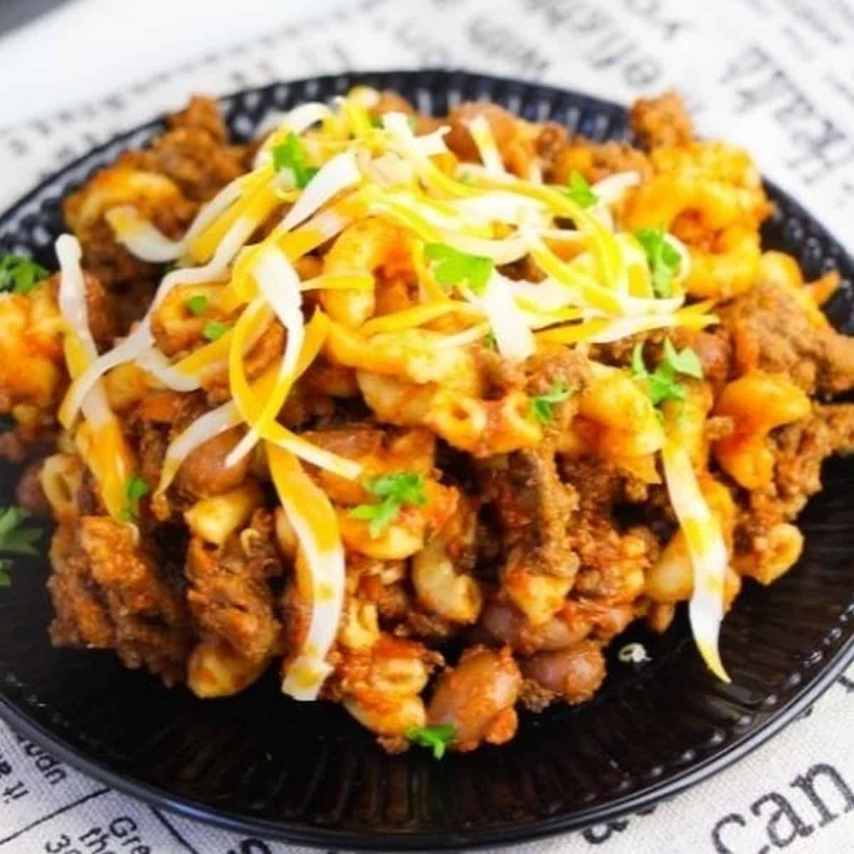 Easy Crockpot Chili Mac Recipe Easy Crockpot Chili Mac Recipe
