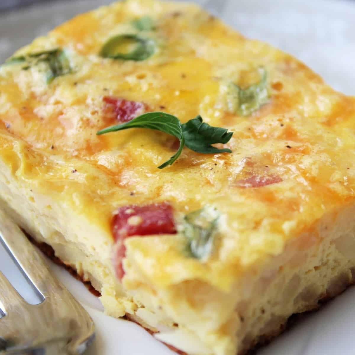 Farmers Market Ham Egg Breakfast Casserole