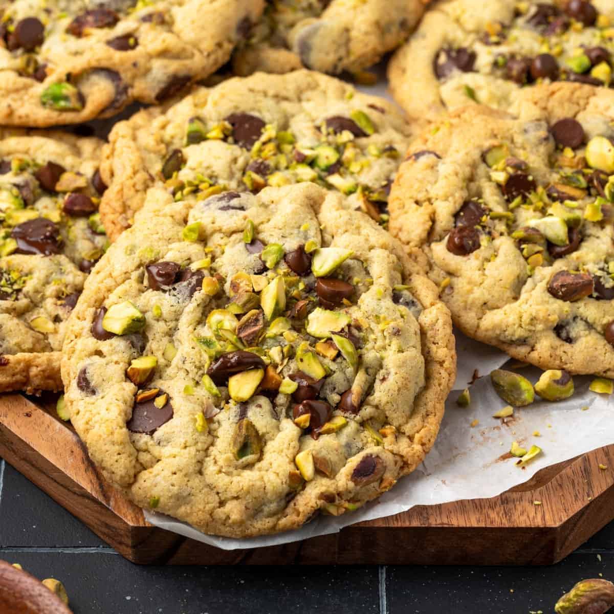 Gluten Free Pistachio Chocolate Chip Cookies Gluten Free Pistachio Chocolate Chip Cookies