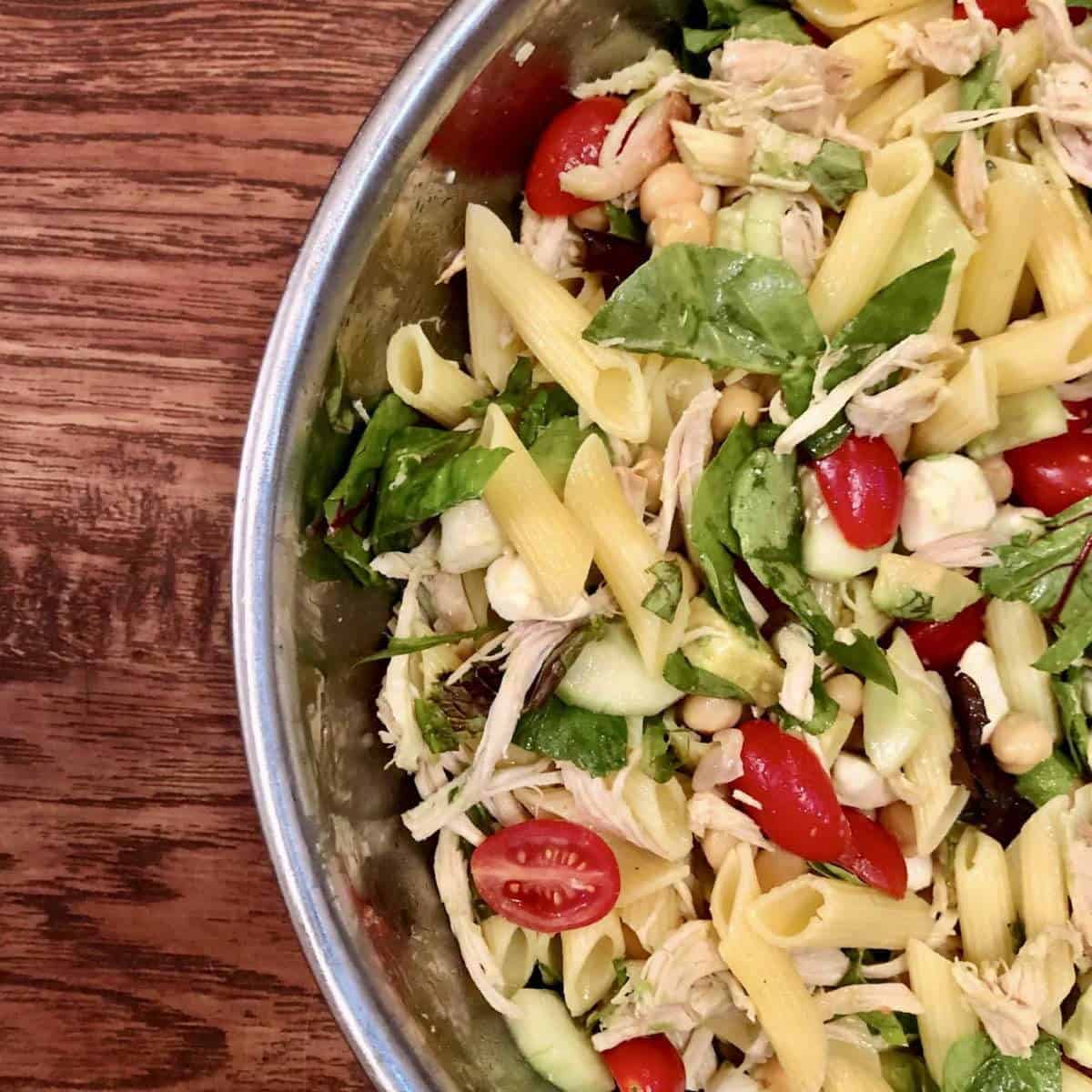 Healthy High Protein Pasta Salad