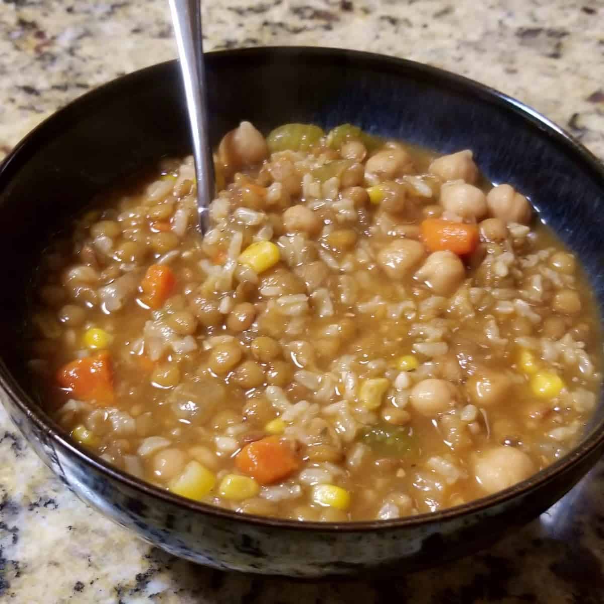 Hearty Protein Packed Lentil Soup