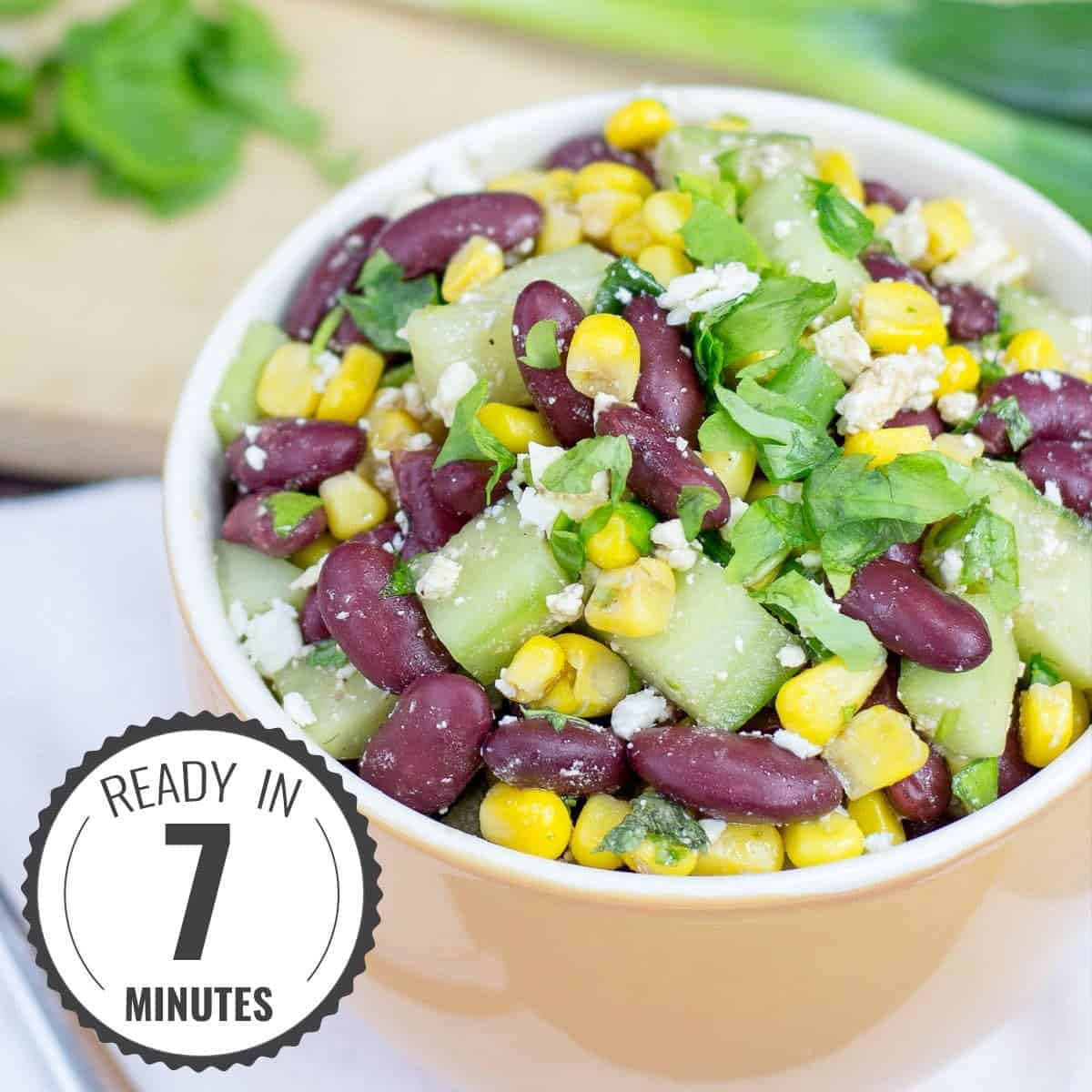 High Protein Kidney Bean Salad