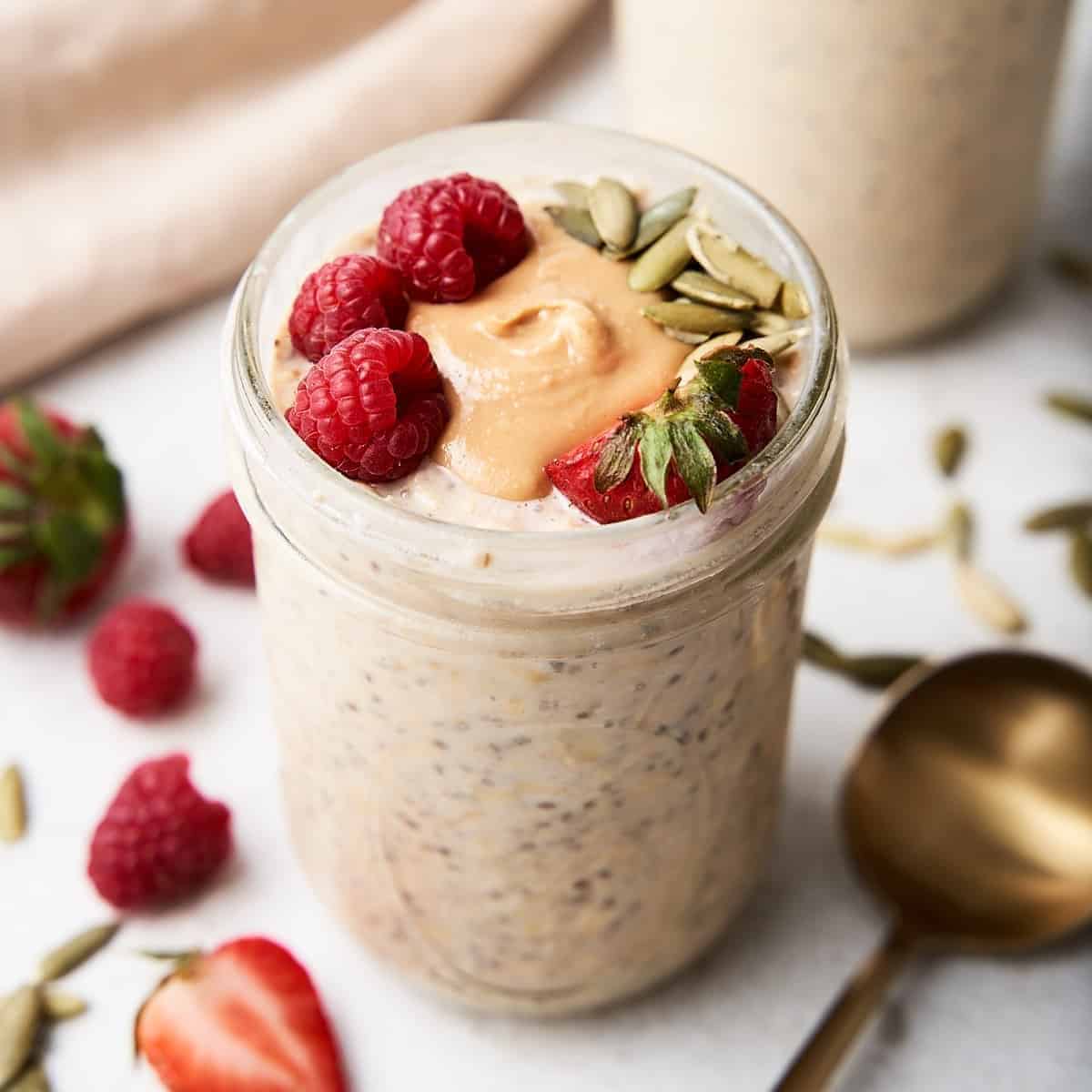 High Protein Overnight Oats