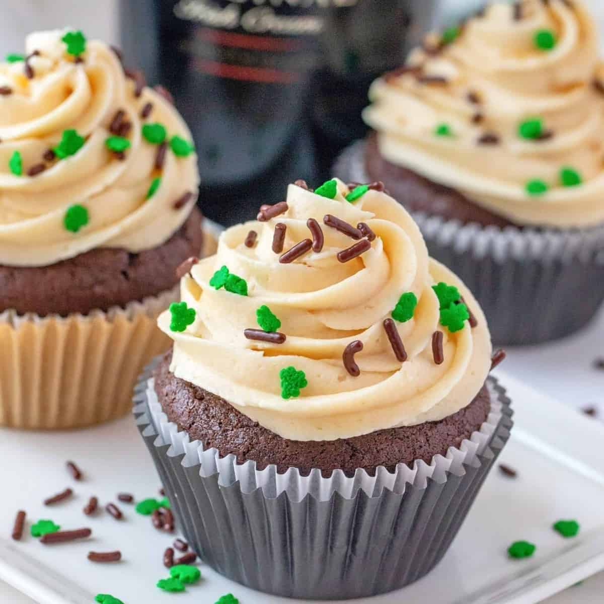 Homemade Baileys Cupcakes
