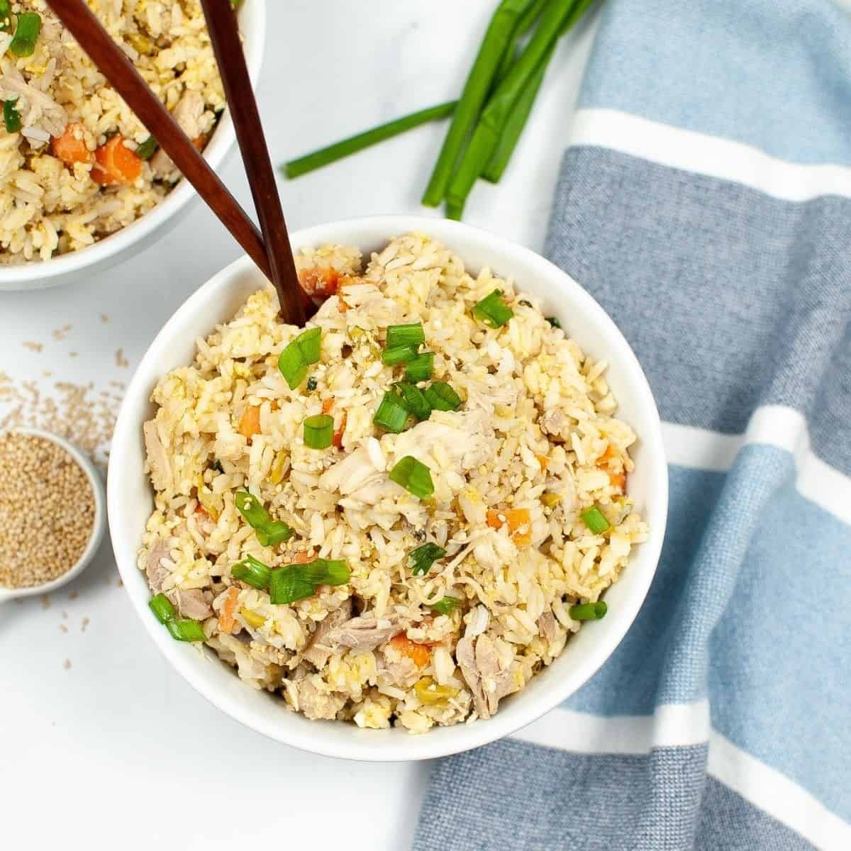 Instant Pot Chicken Fried Rice