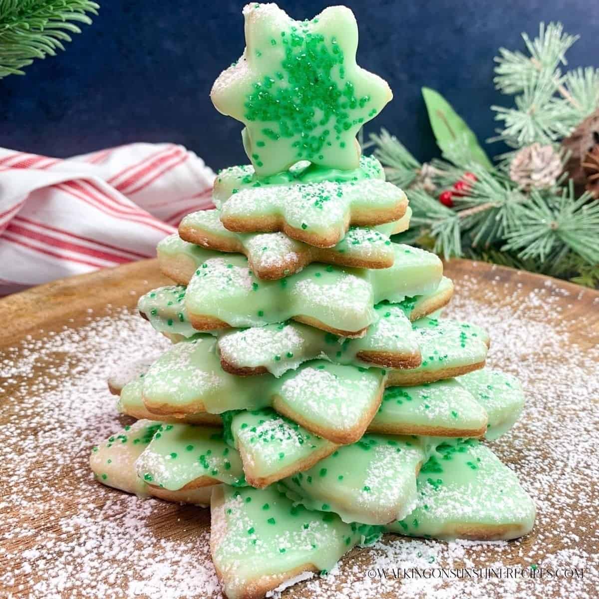 Italian Christmas Tree Cookies Italian Christmas Tree Cookies