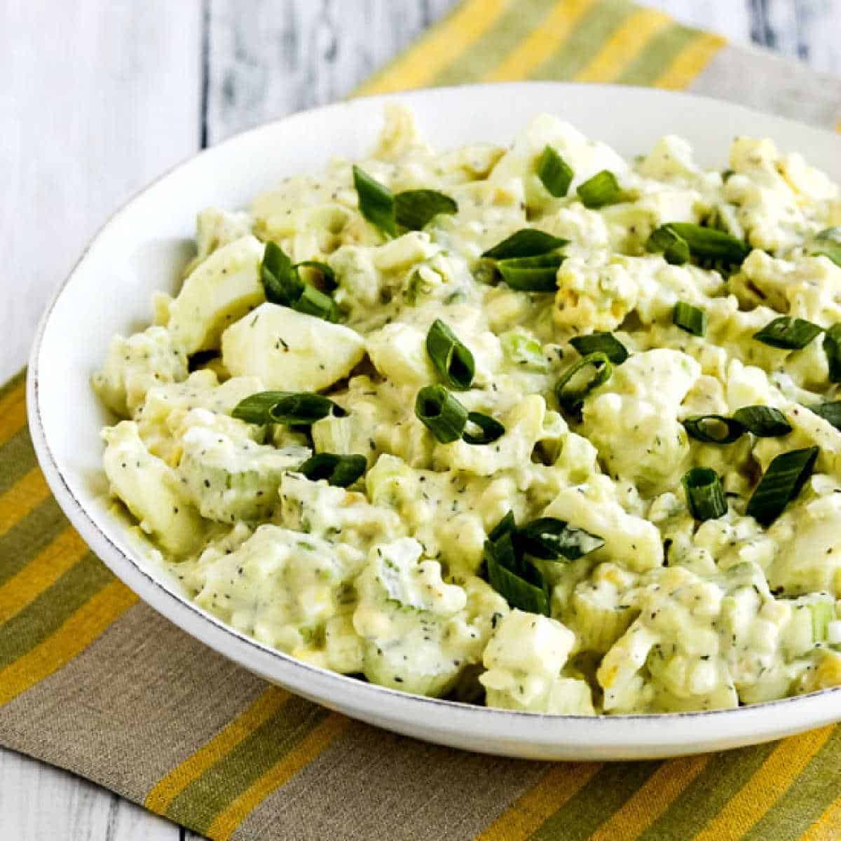 Low Carb High Protein Avocado Egg Salad
