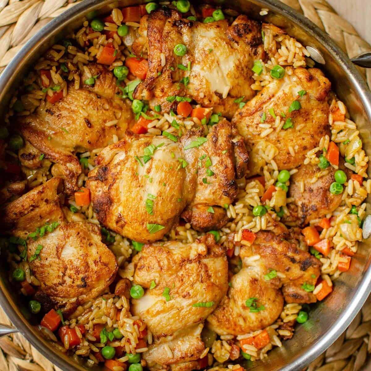 One Pot Chicken And Rice