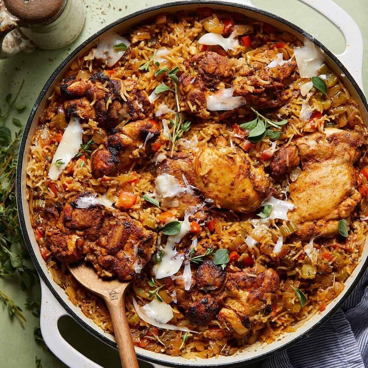 One Pot Chicken And Rice