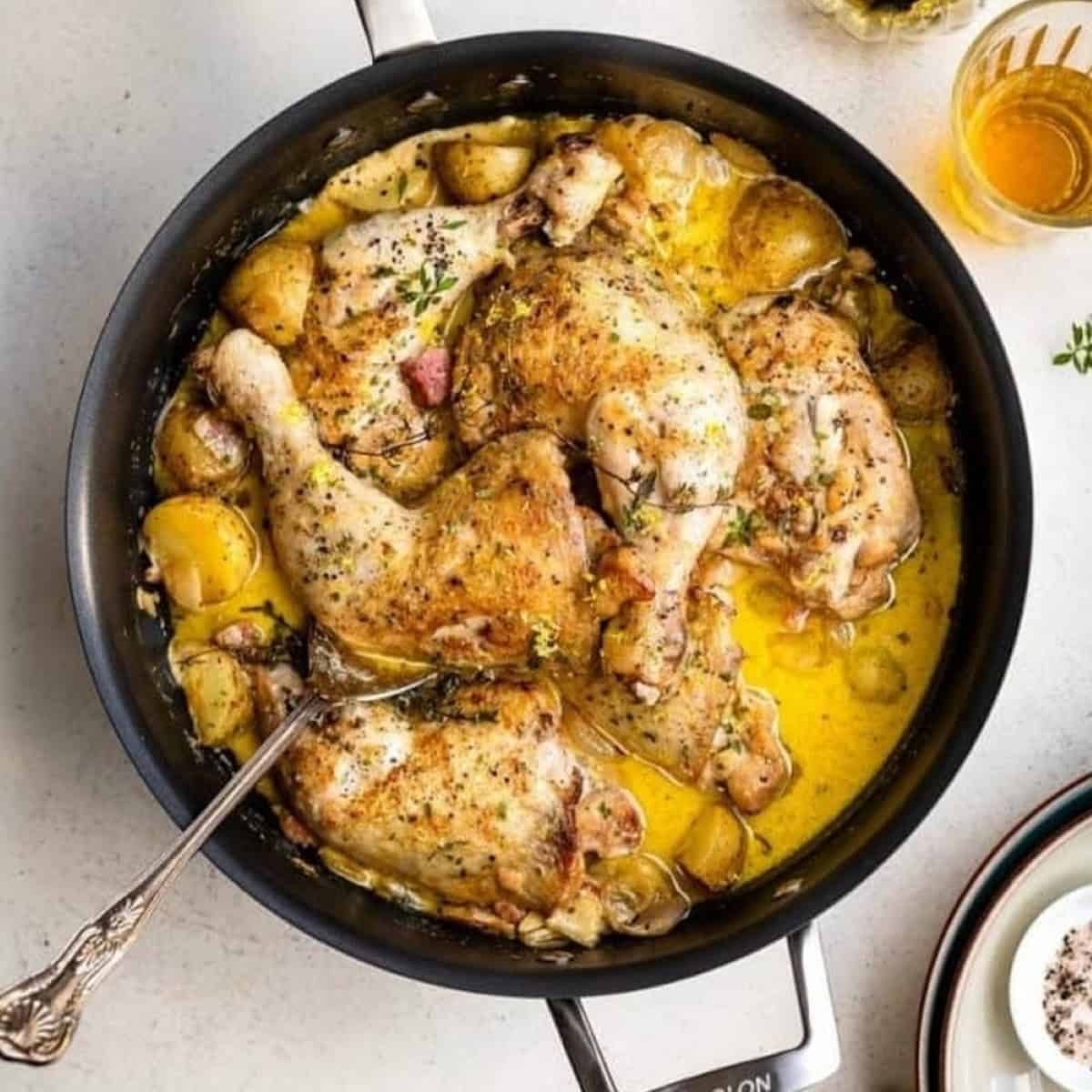 One Pot Creamy Chicken Casserole