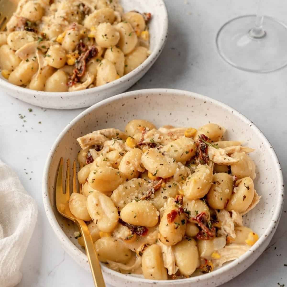One Pot Creamy Chicken Gnocchi