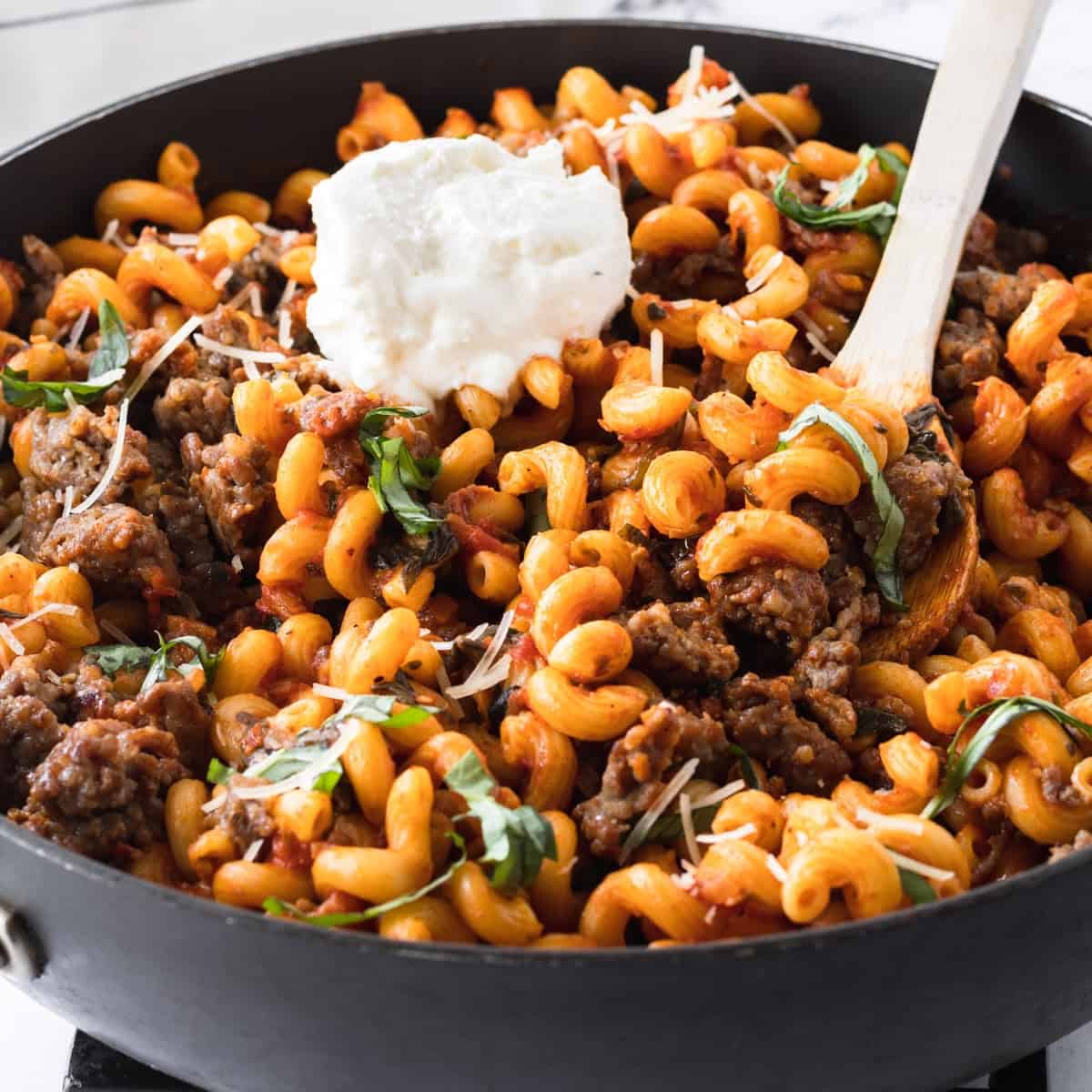 One Pot Pasta With Ricotta Clouds One Pot Pasta With Ricotta Clouds