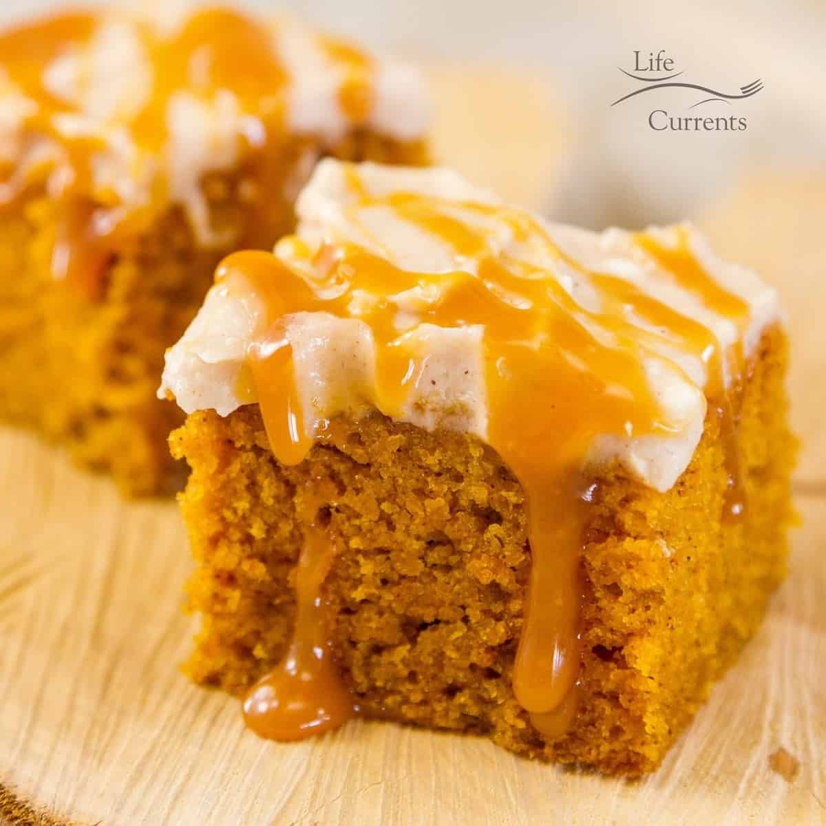 Pumpkin Spice Cake Apple Butter Cream Cheese Frosting