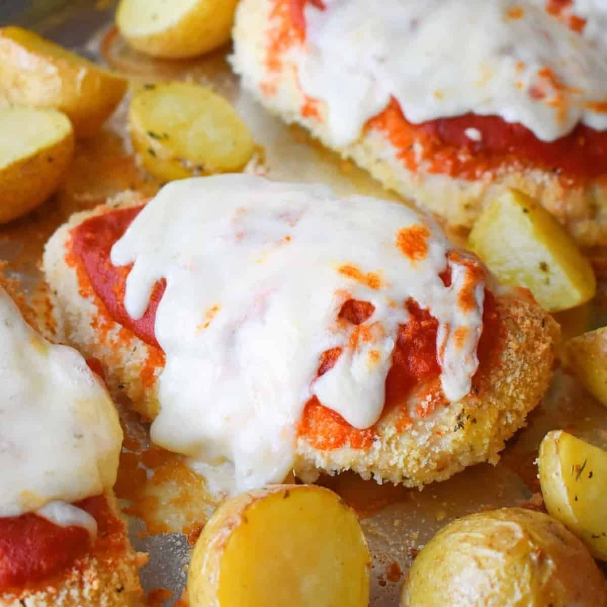 Sheet Pan Chicken Parmesan Recipe