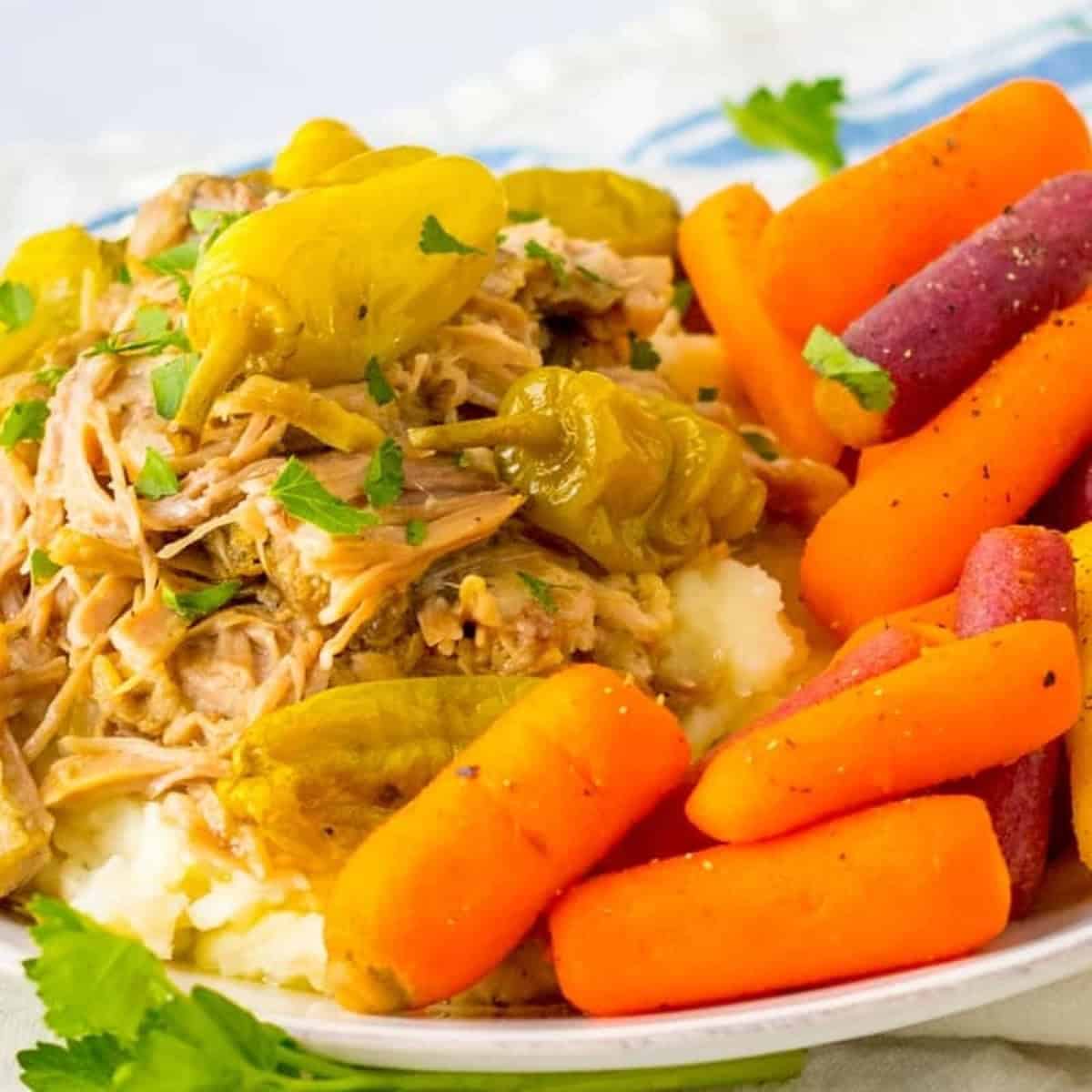 Slow Cooker Mississippi Pork Roast