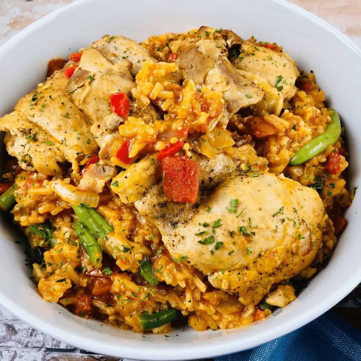 Slow Cooker Paprika Chicken One Pot Meal