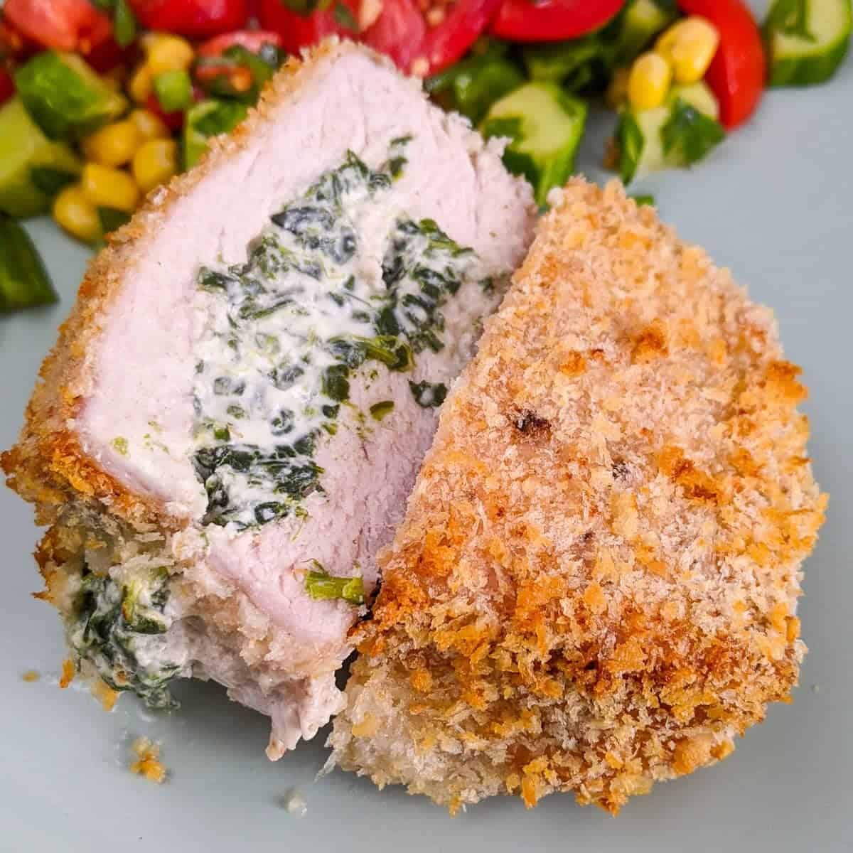 Stuffed Pork Chops Air Fryer