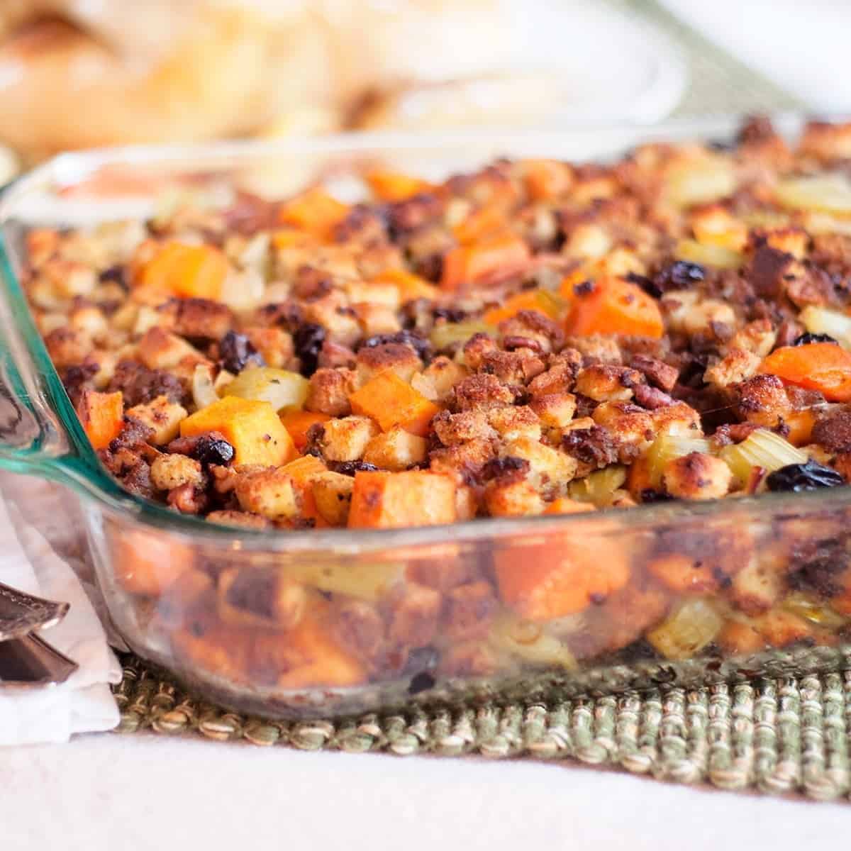 Sweet Potato Pecan Stuffing