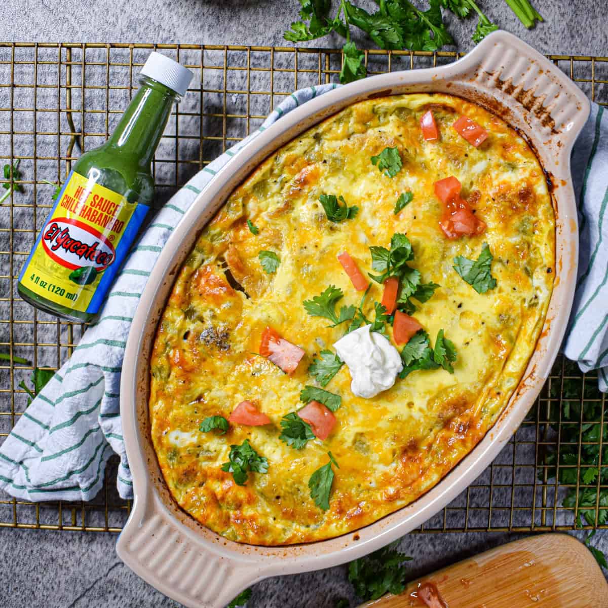 Tamale Breakfast Casserole