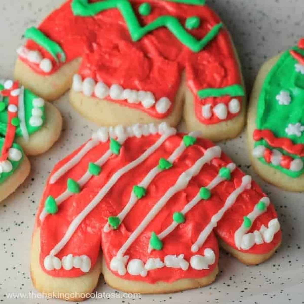 Ugly Sweater Christmas Cookies Ugly Sweater Christmas Cookies