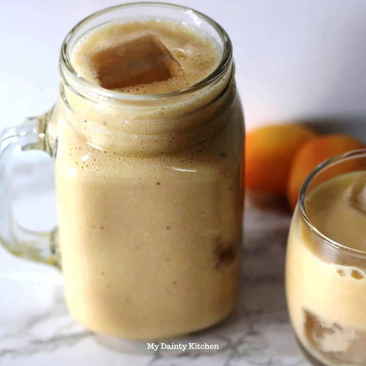 Banana Peach Smoothie Banana Peach Smoothie