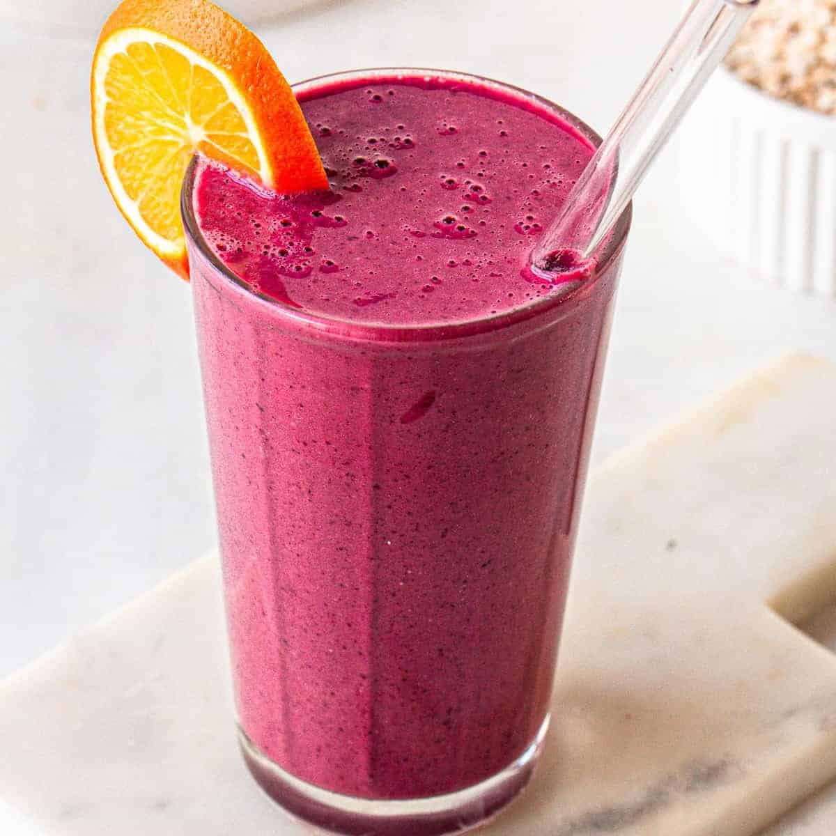 Berry Breakfast Smoothie With Oats Berry Breakfast Smoothie With Oats