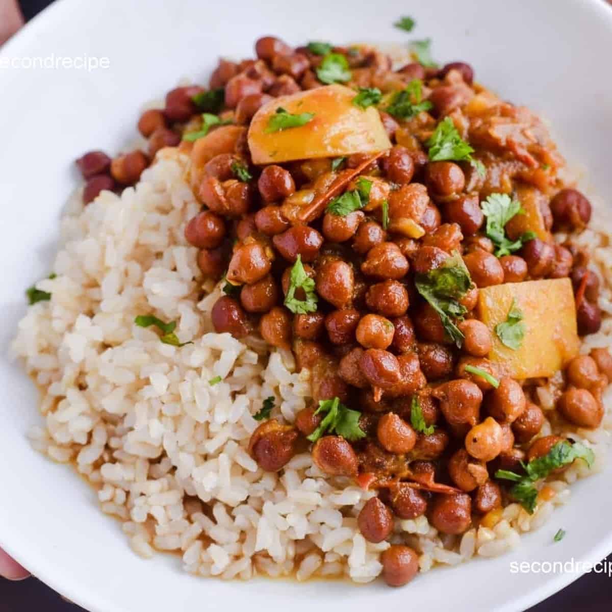 Black Chickpeas Recipe