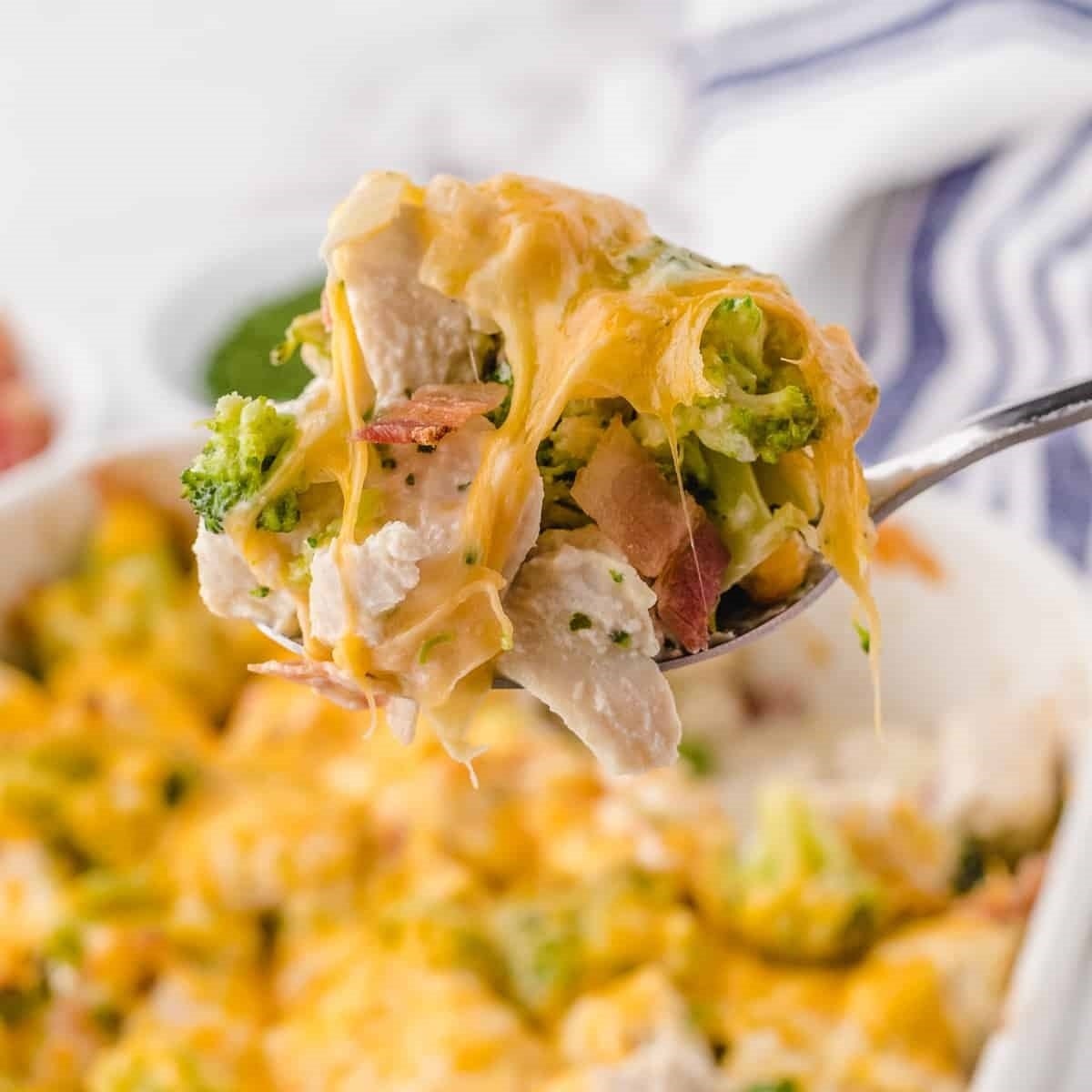 Chicken Bacon Ranch Casserole