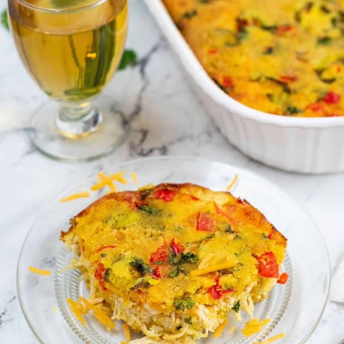 Chicken Cornbread Casserole Recipe