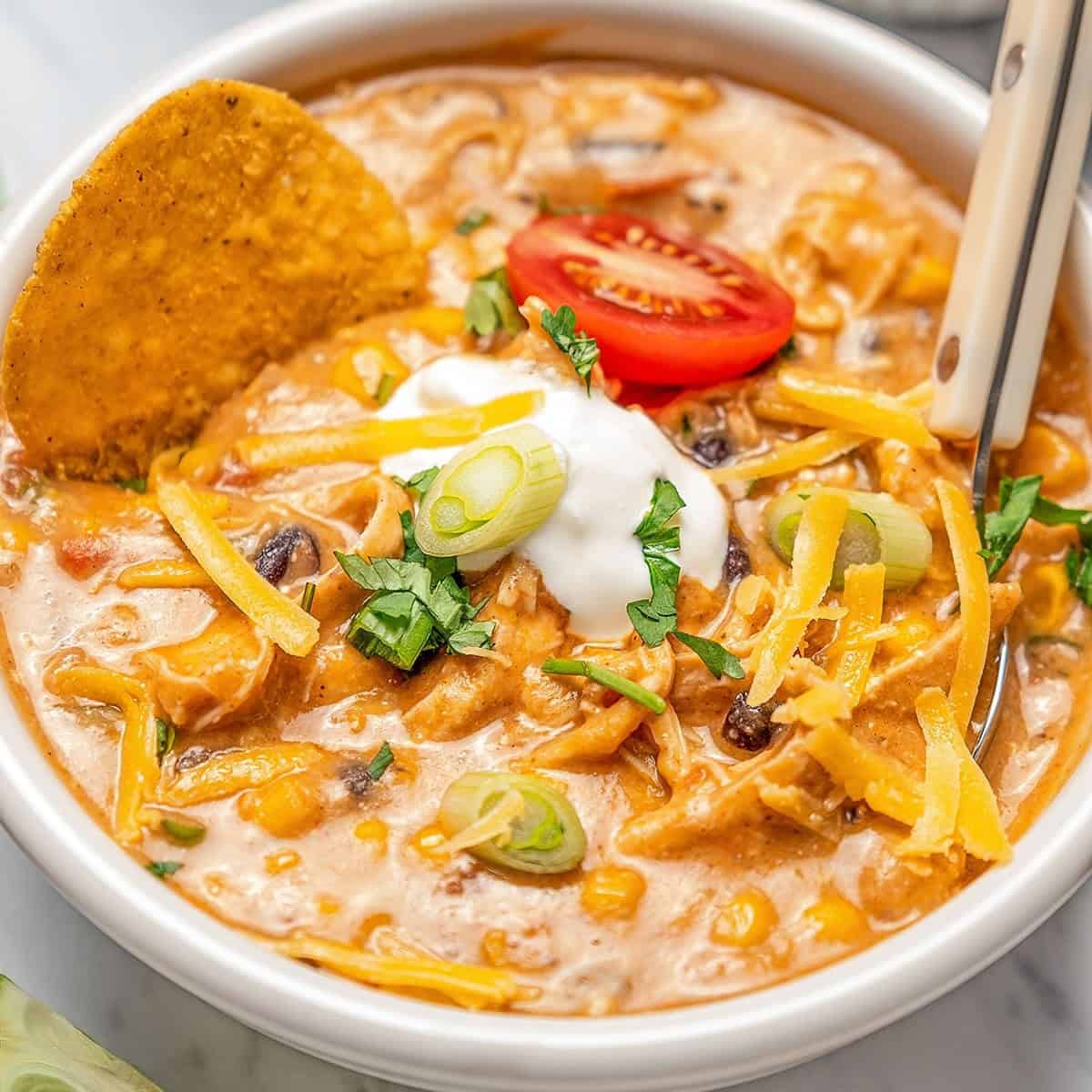 Chicken Enchilada Soup