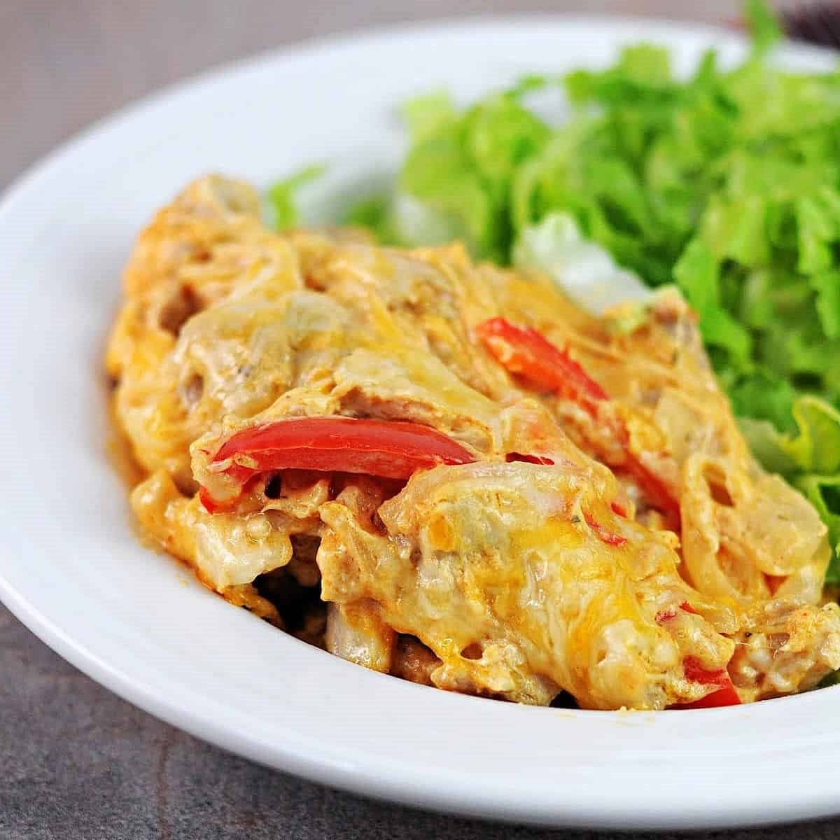 Chicken Fajita Casserole
