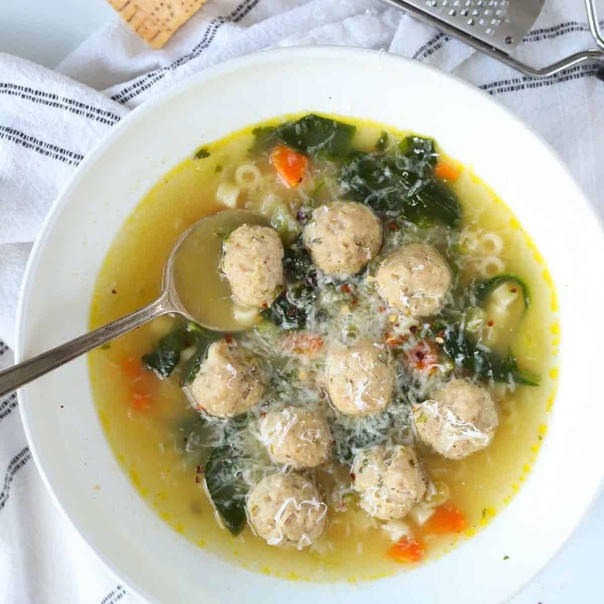 Chicken Meatball Soup
