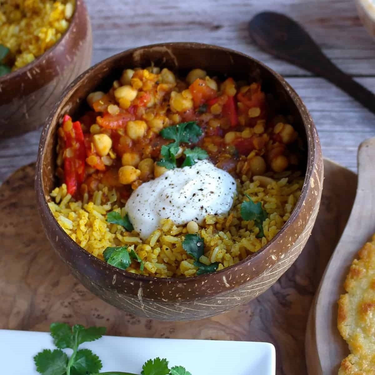 Chickpea And Lentil Curry Recipe