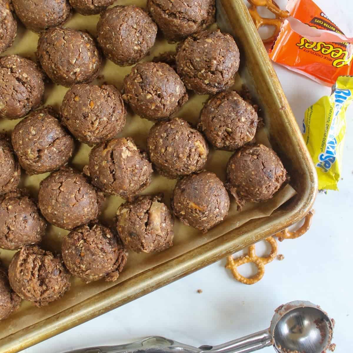 Chocolate Pretzel Energy Bites Chocolate Pretzel Energy Bites
