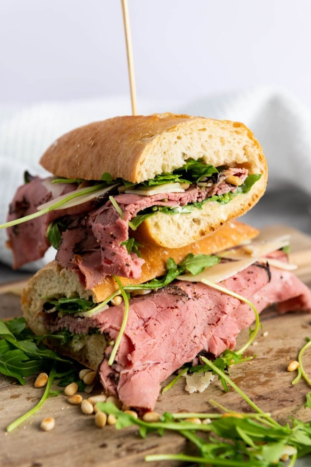 Cold Roast Beef Sandwich