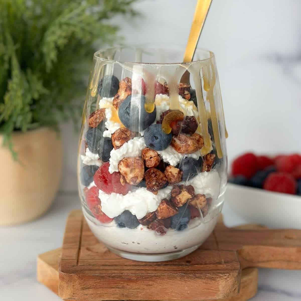 Cottage Cheese And Fruit Parfait