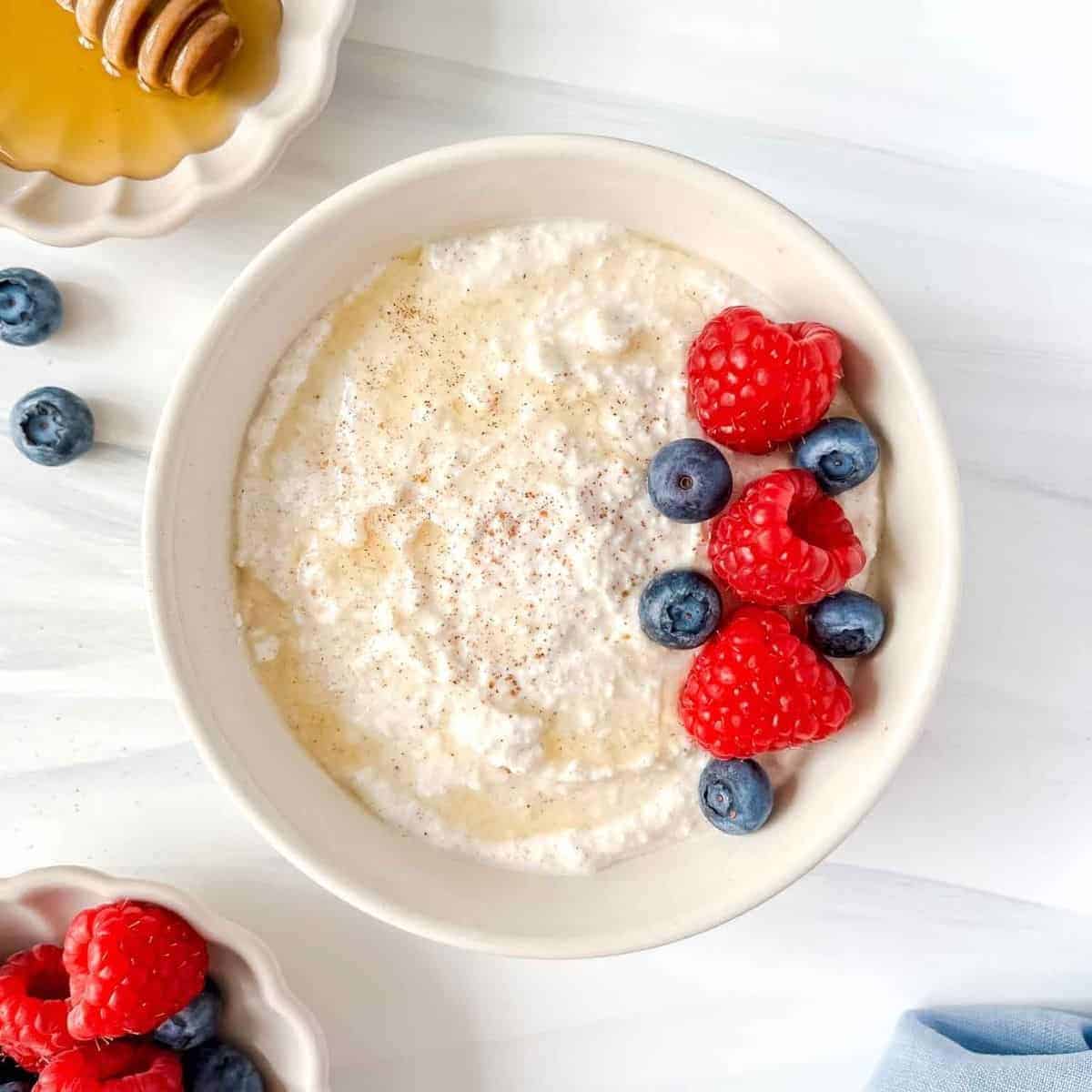 Cottage Cheese And Honey Dip