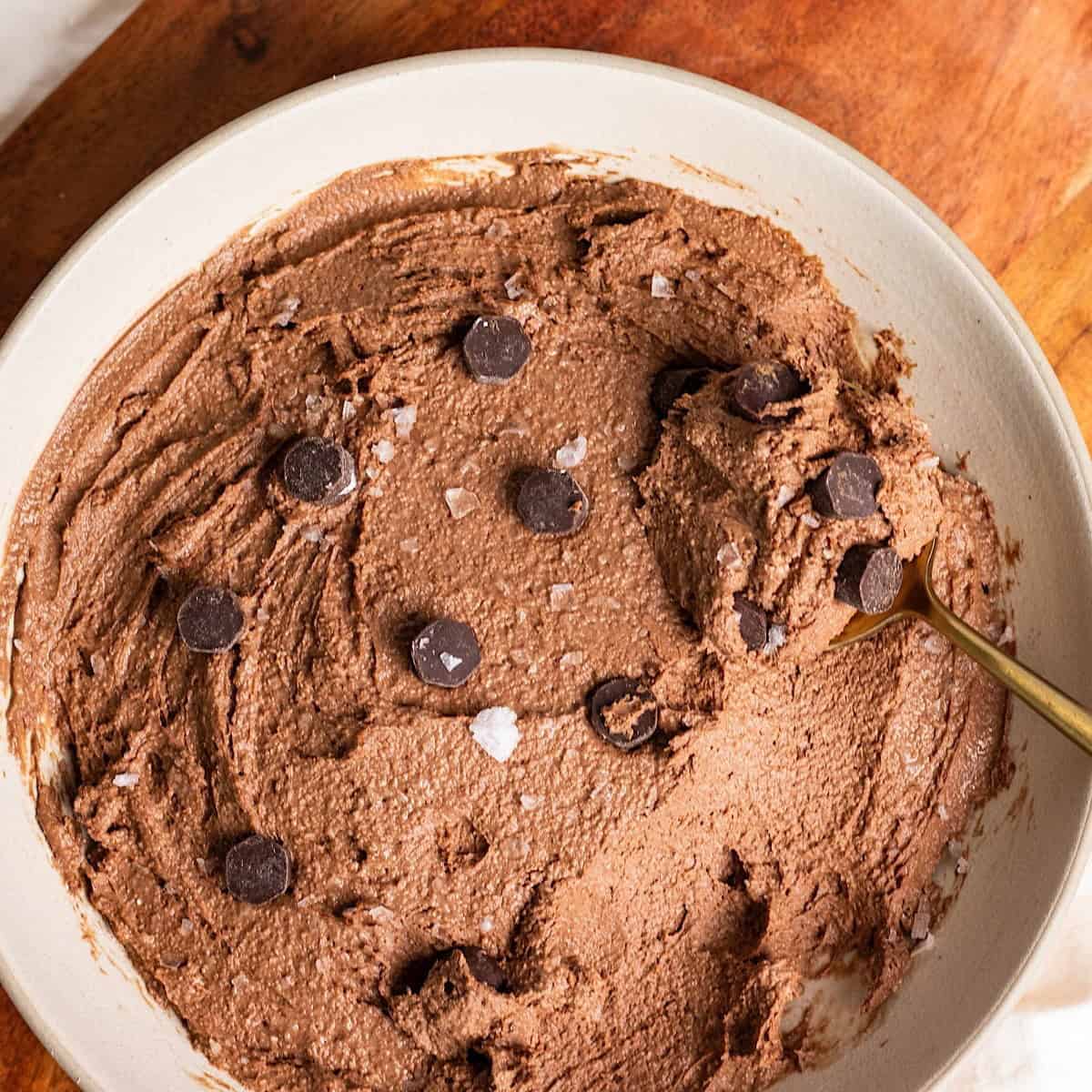 Cottage Cheese Brownie Batter High Protein
