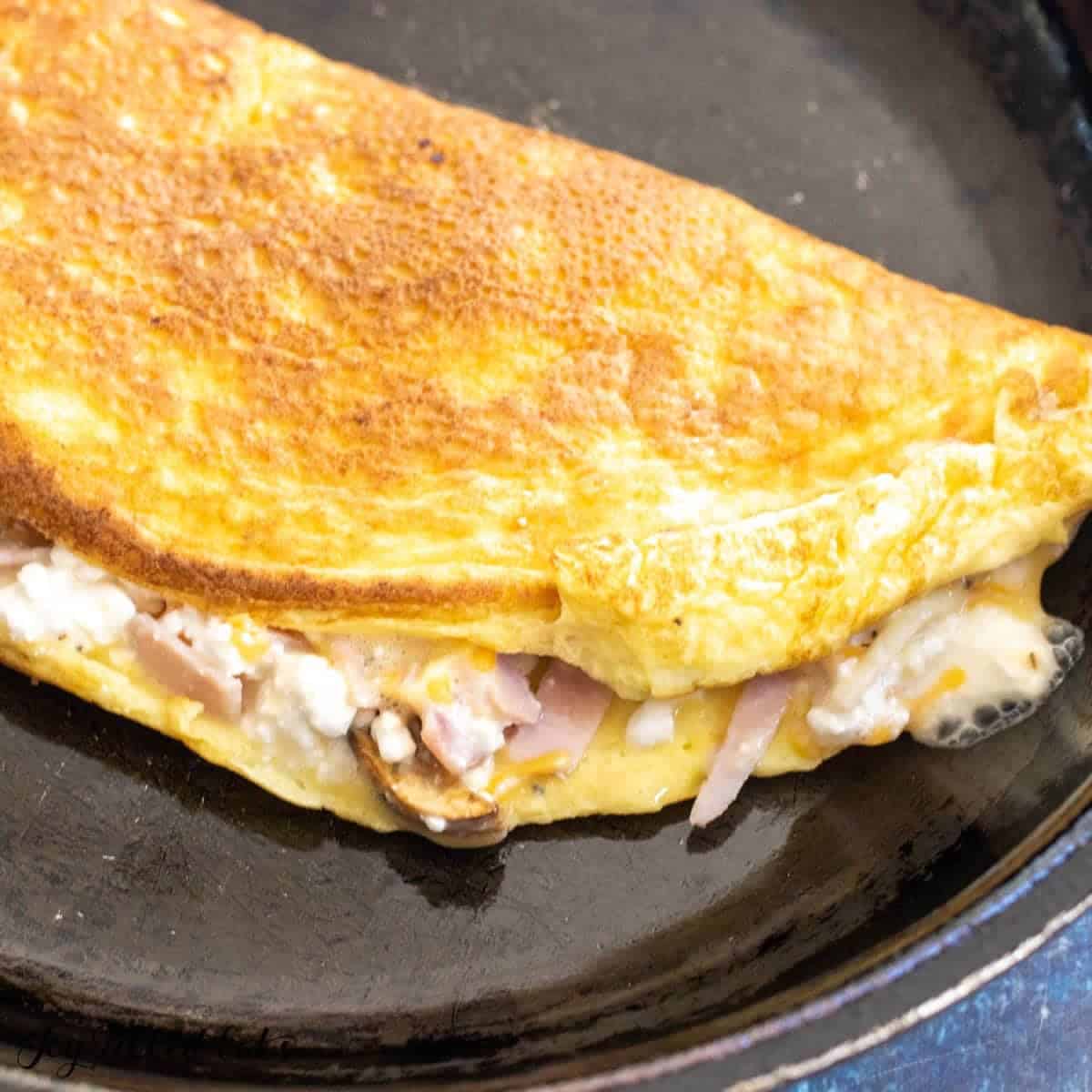 Cottage Cheese Omelet Recipe