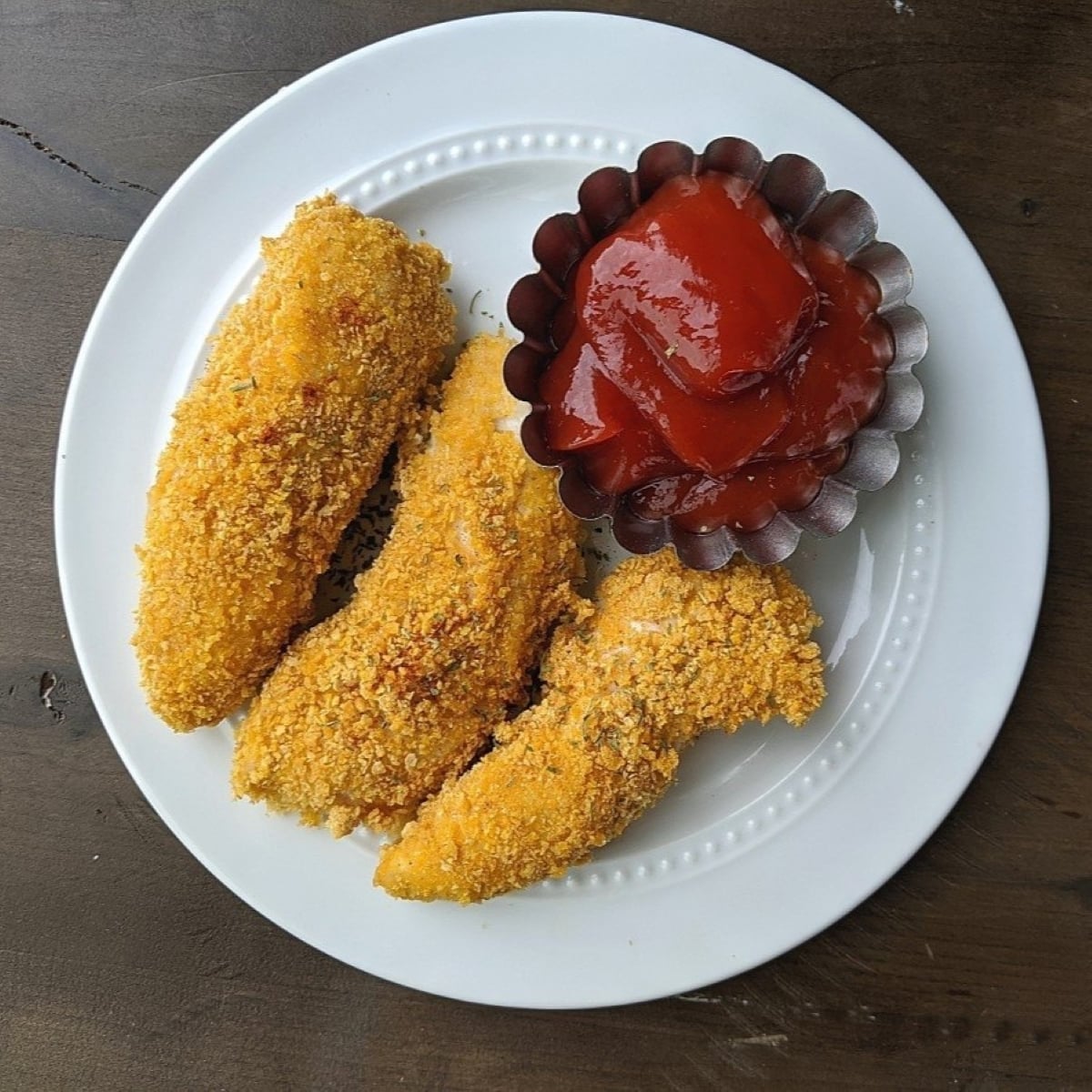 Crispy Low Calorie Chicken Tenders Recipe