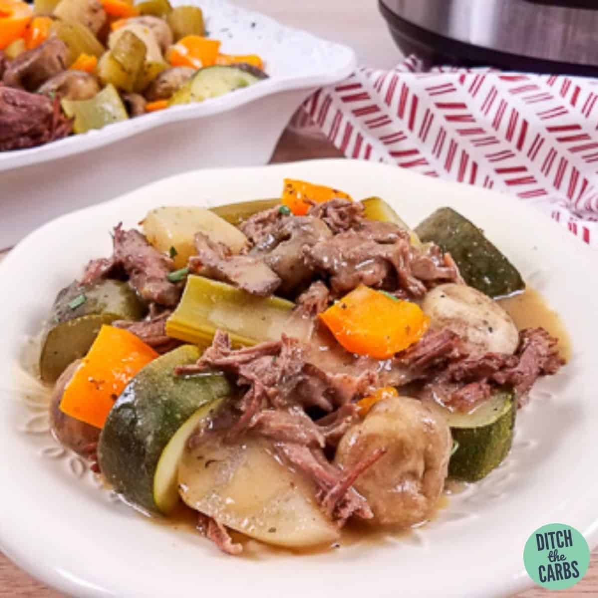 Easy Keto Pot Roast In The Instant Pot