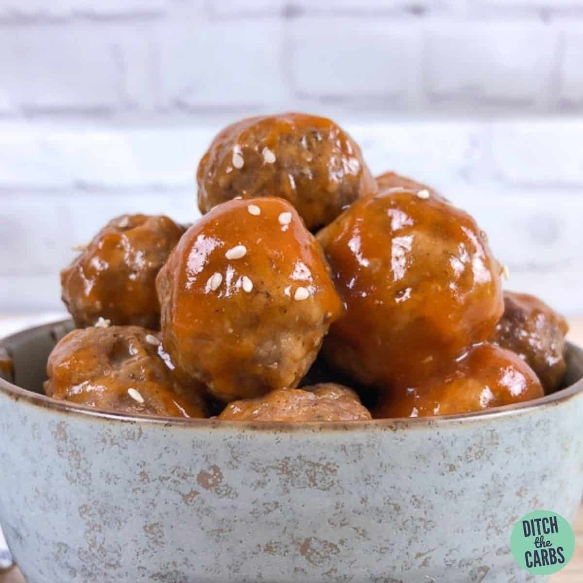 Easy Keto Sweet And Sour Meatballs Recipe