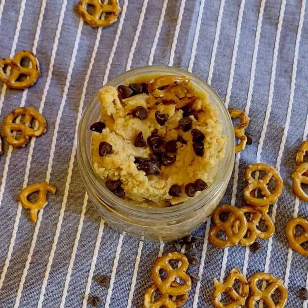 Easy Kid Friendly Chickpea Cookie Dough Dip Easy Kid Friendly Chickpea Cookie Dough Dip
