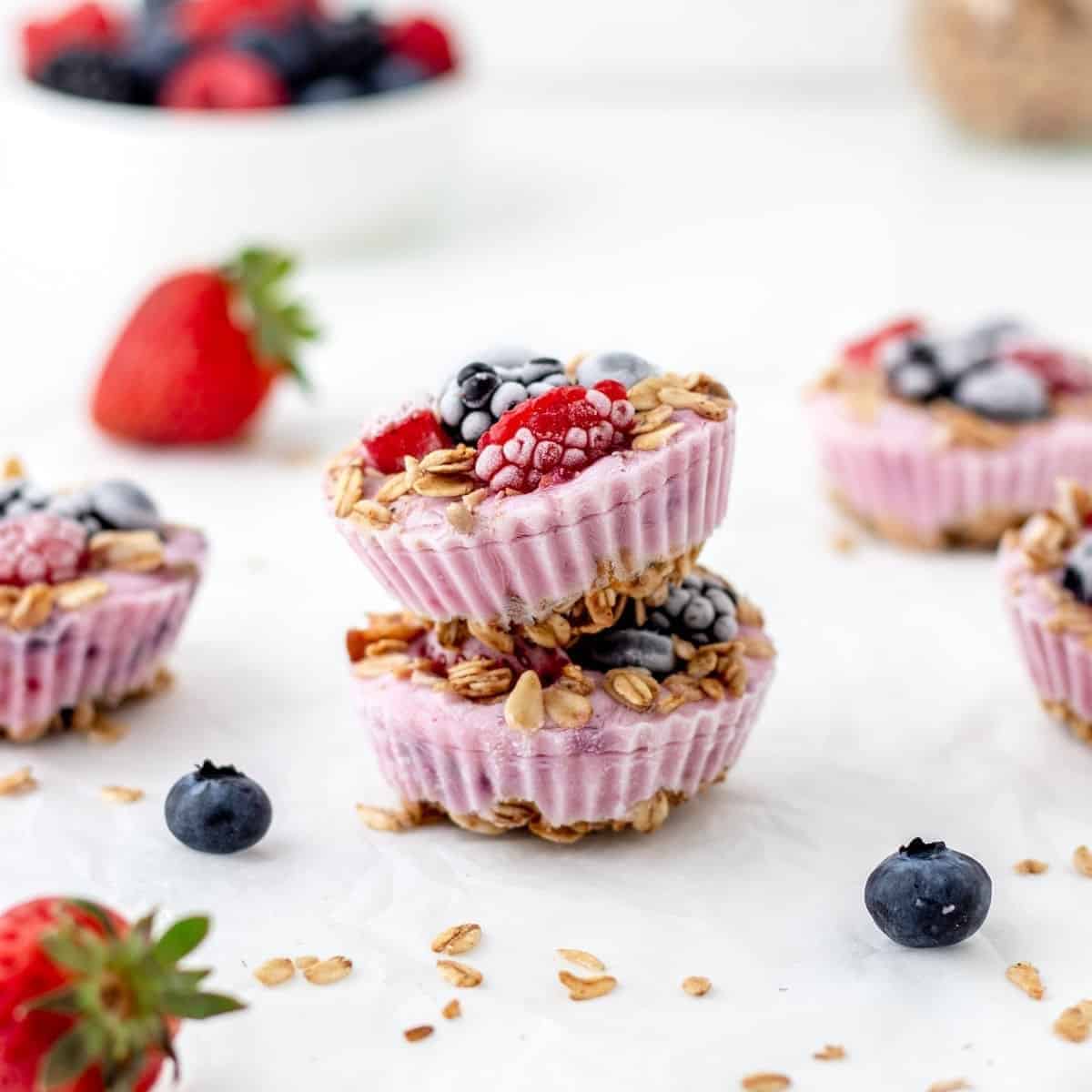 Frozen Greek Yogurt Bites