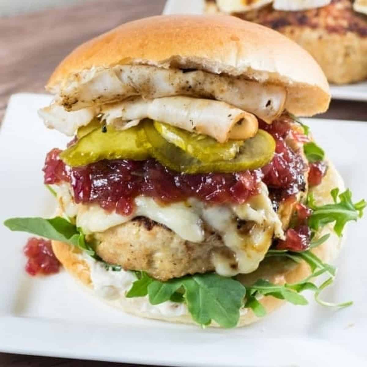 Giant Juicy Turkey Burgers Giant Juicy Turkey Burgers