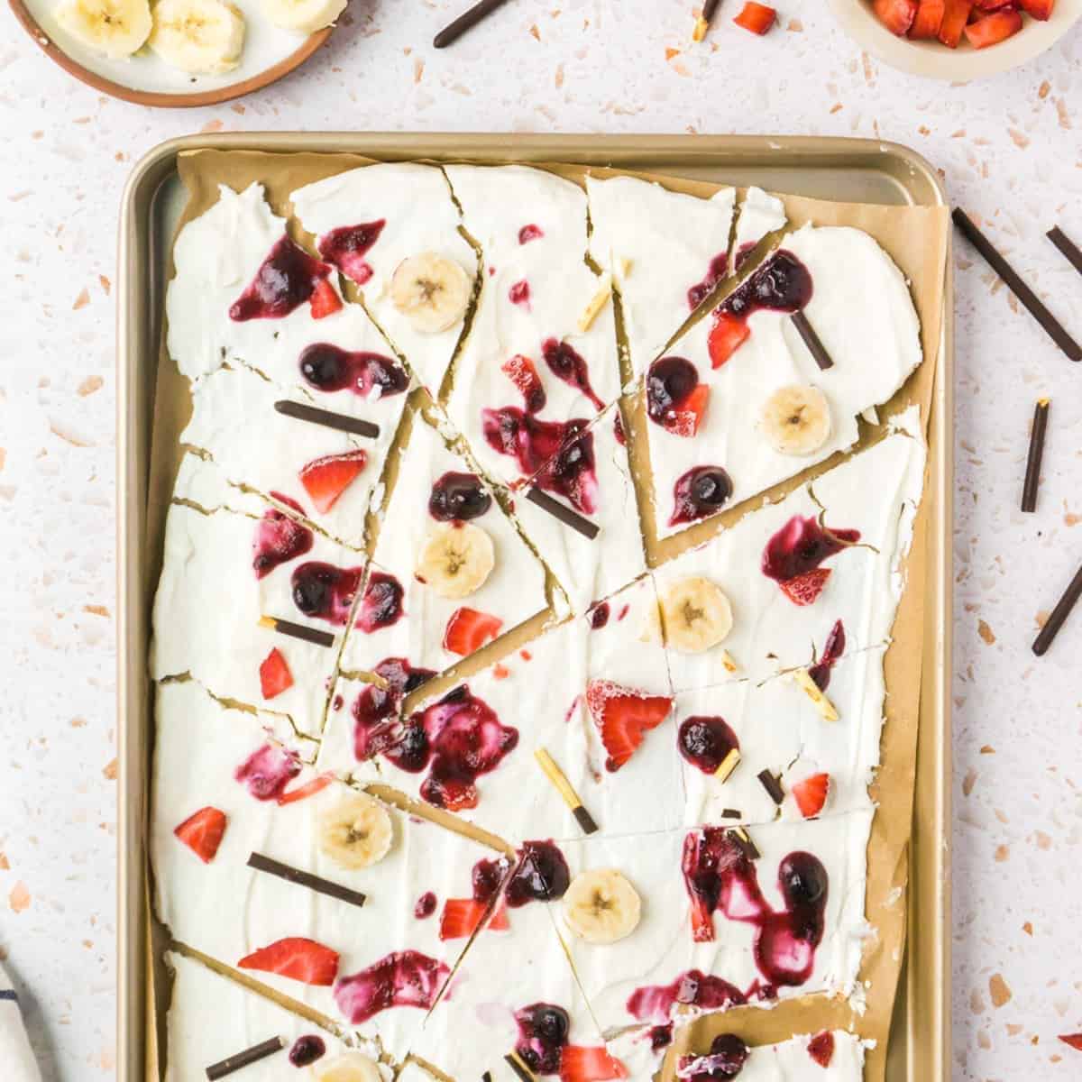 Greek Yogurt Bark