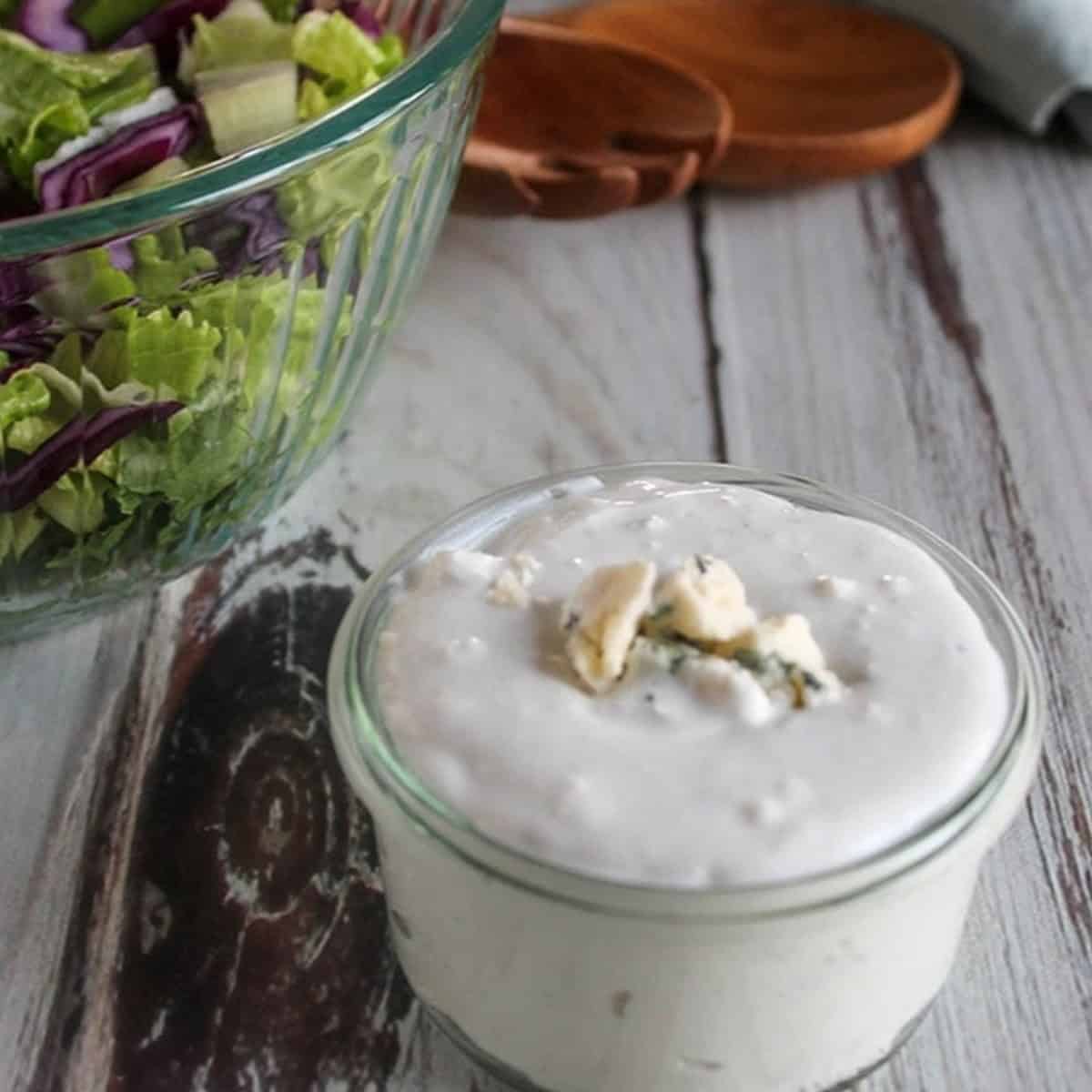 Greek Yogurt Blue Cheese Dressing